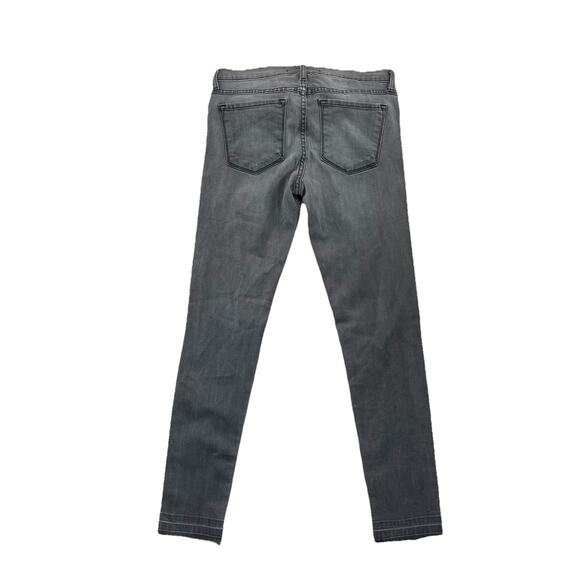 Flying Monkey Denim - Flying Monkey Women Size 28 Skinny Jeans Distressed Fray Hems Gray 28" In 63-30